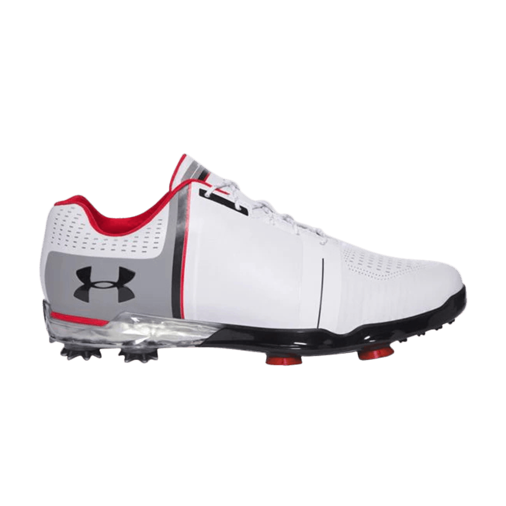 Spieth One Wide Golf Cleat 'White Black Red'