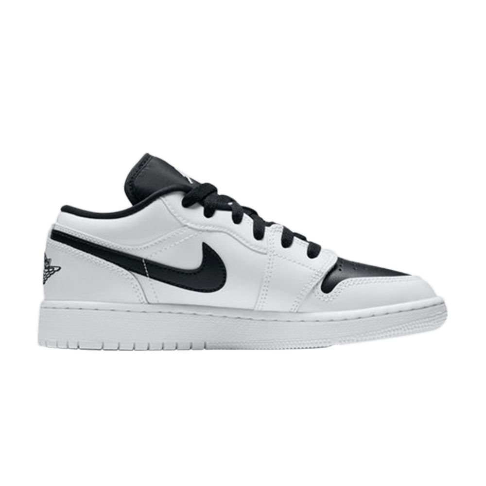 Air Jordan 1 Retro Low GS 'White Black'