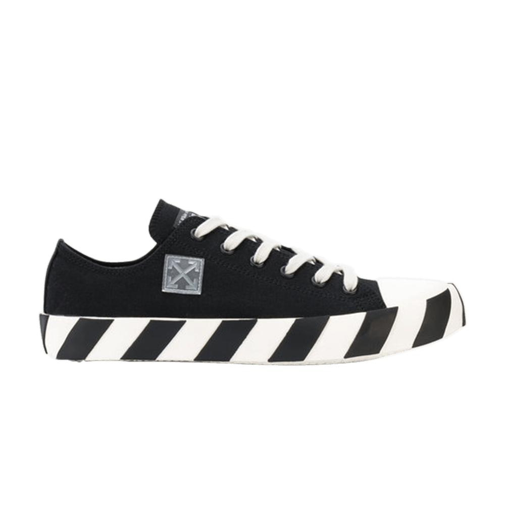 Off-White Low Striped Sneakers
