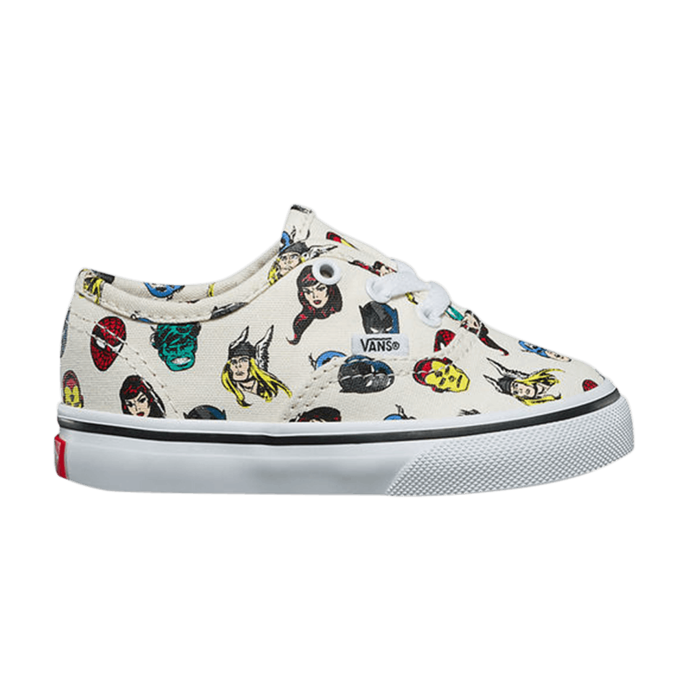 Marvel x Authentic Toddler 'Marvel Heads' - Vans - VN0A38E7RNU | GOAT