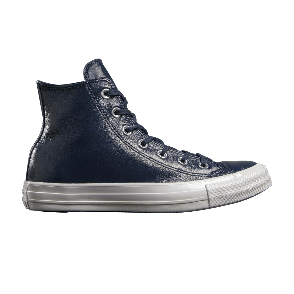 Converse Wmns Chuck Taylor All Star Crinkled Patent Leather Hi 'Midnight Navy' - 557938C