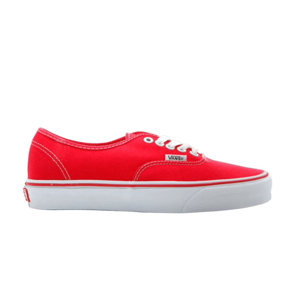 Authentic 'Red' - Vans - VN000EE3RED | GOAT