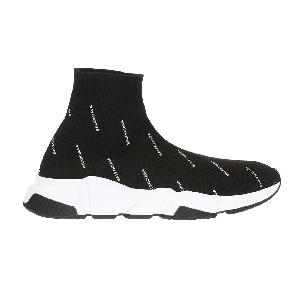 Balenciaga Speed Trainer Mid 'Logo Print'