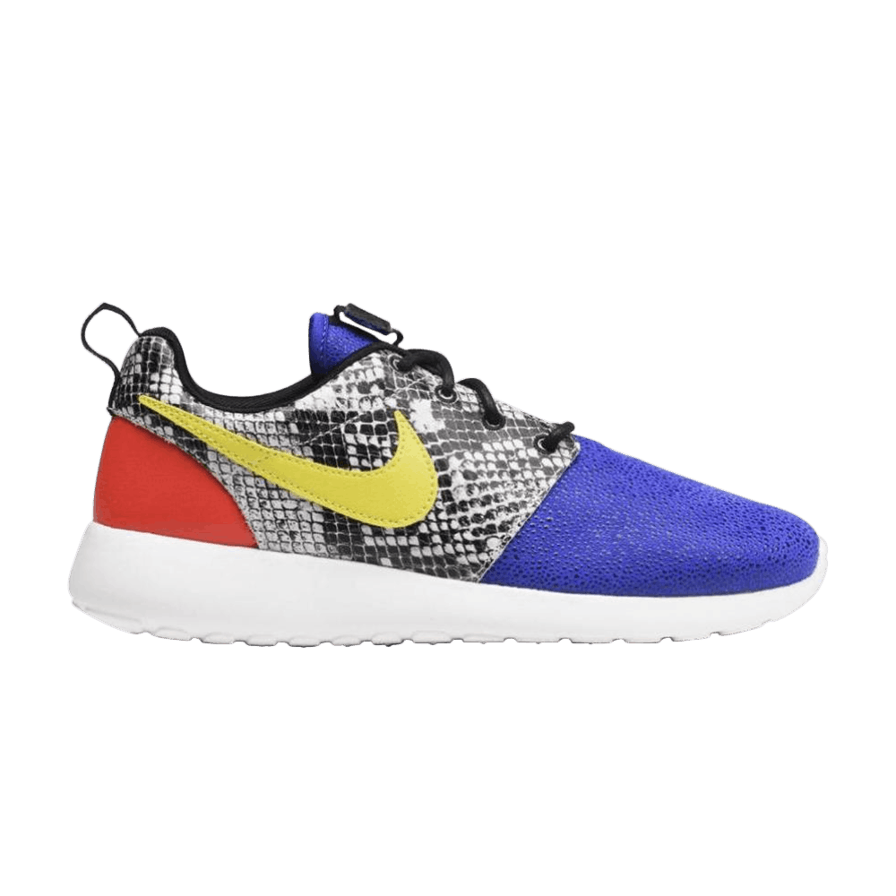 Pre-owned Nike Wmns Roshe One Lx 'python Pack' In Blue