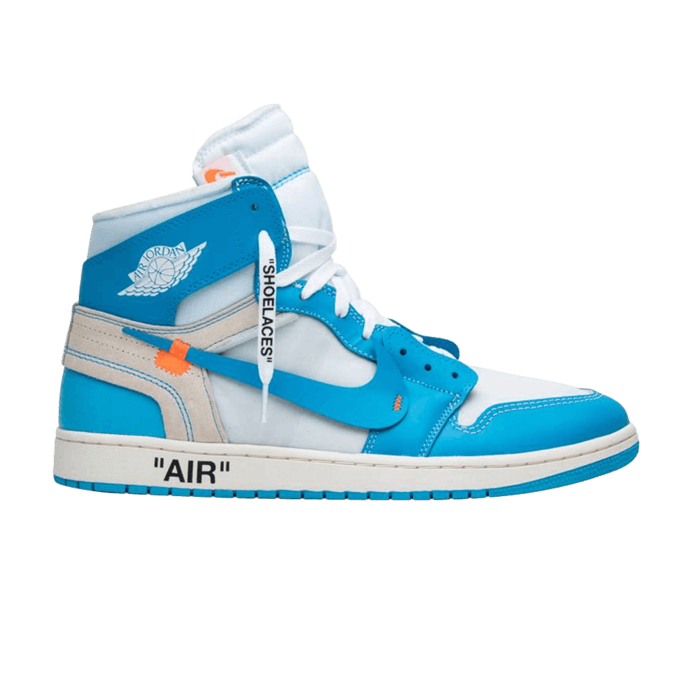 Off-White x Air Jordan 1 Retro High OG 'UNC' Sample