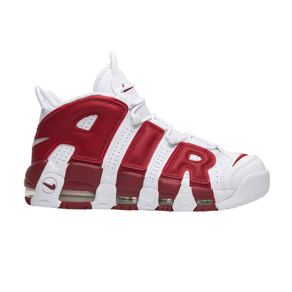 Air More Uptempo 'White Red'