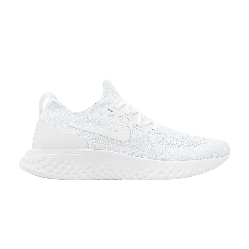 Wmns Epic React Flyknit 'Triple White'