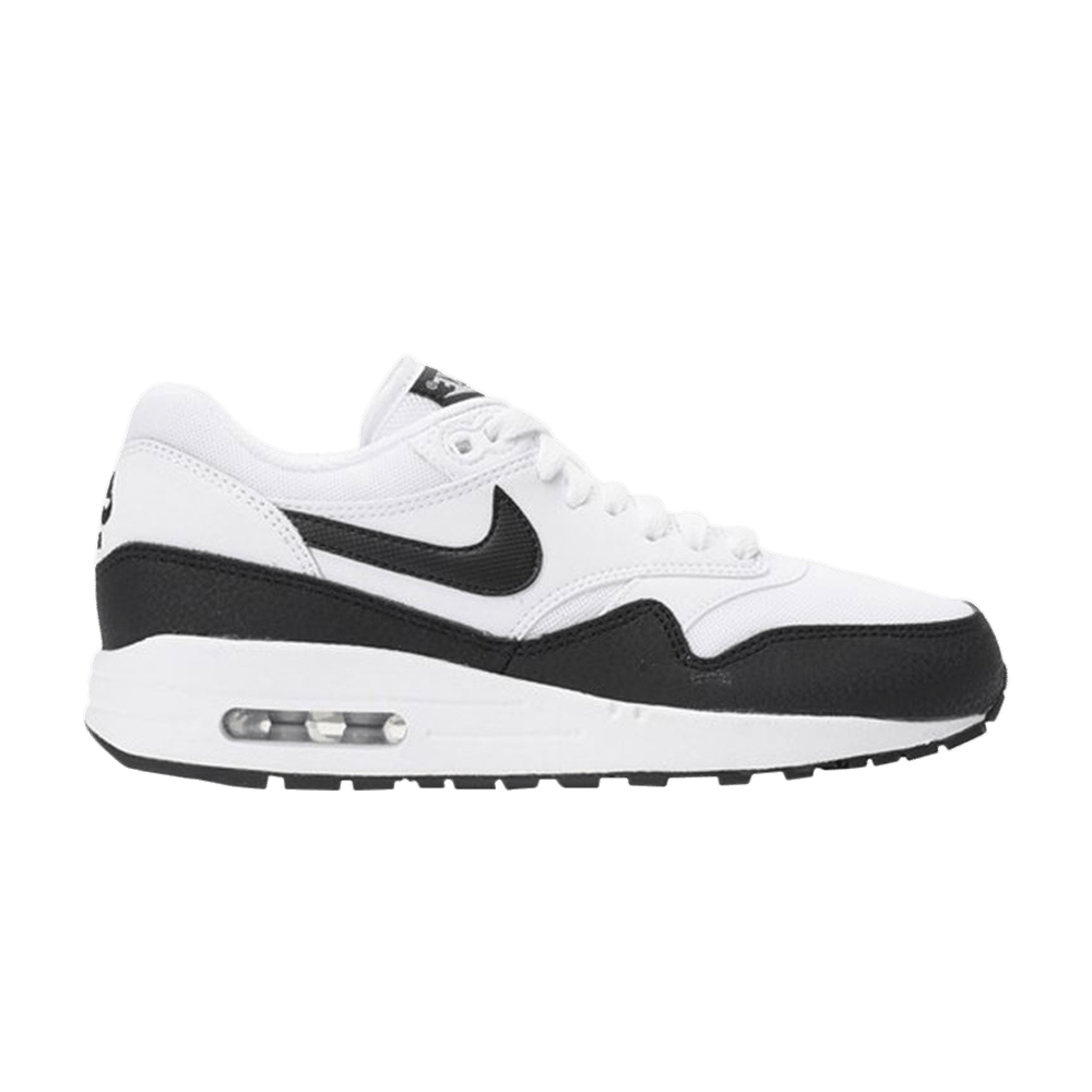 Wmns Air Max 1 Essential 'White Black'