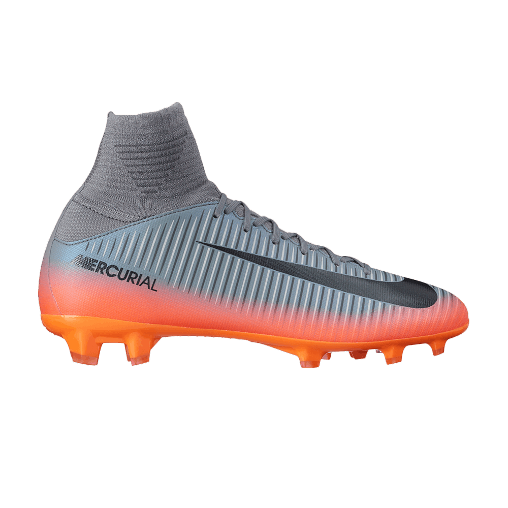 Mercurial Superfly 5 FG GS Cleat 'Cool Grey'