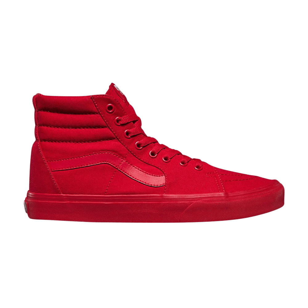 Sk8-Hi 'Mono Red'