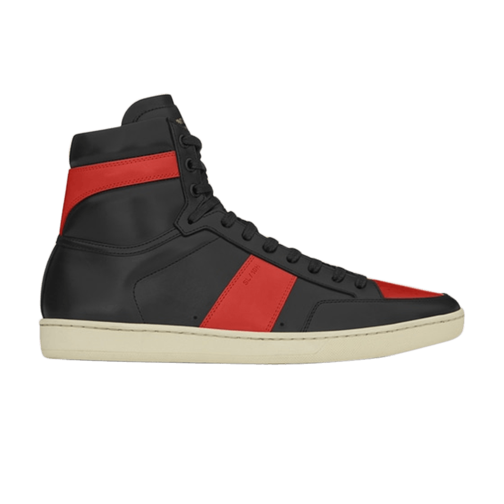 Saint Laurent Signature Court Classic High Top Sneaker 'Red'