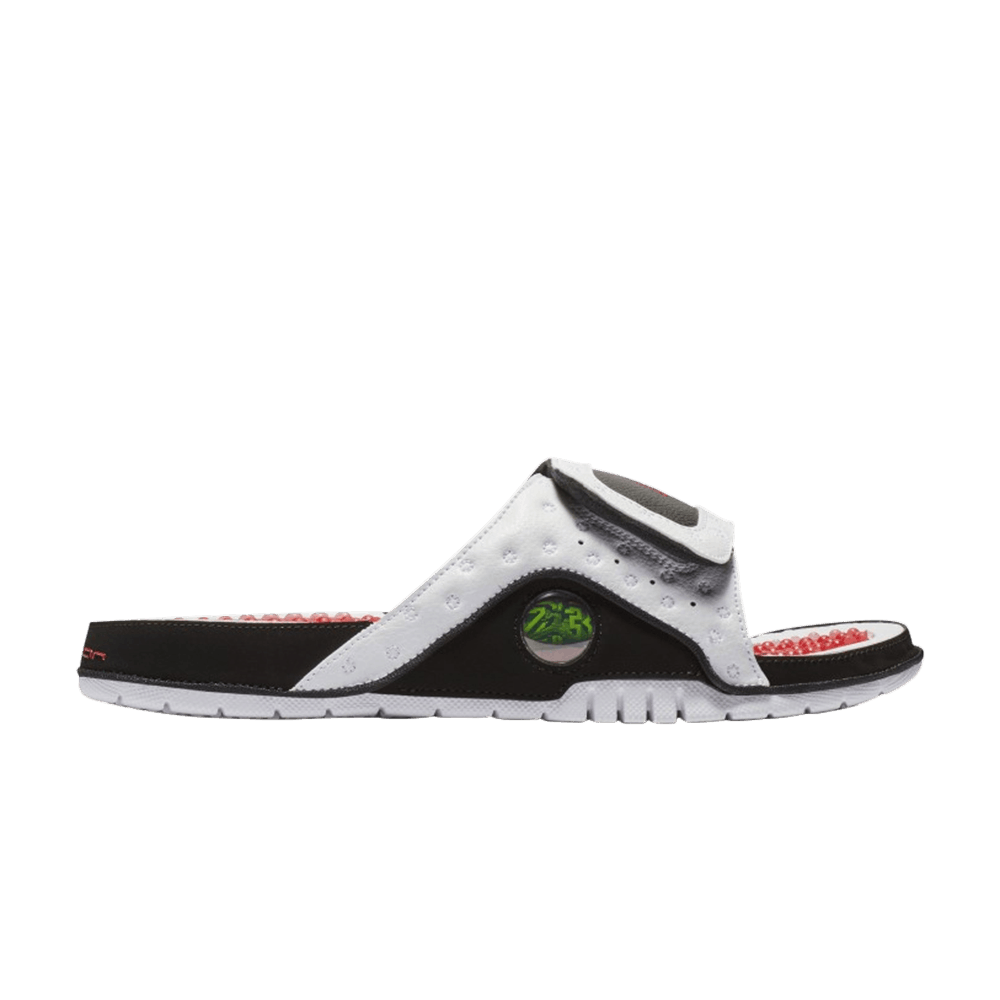 Jordan Hydro 13 Retro Slide 'White Red Black'