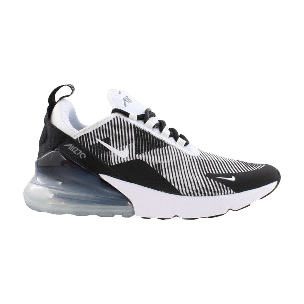 Air Max 270 KJCRD GS 'Black White Grey'