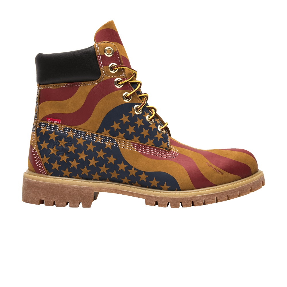 Supreme x 6 Inch Premium Boot 'American Flag'