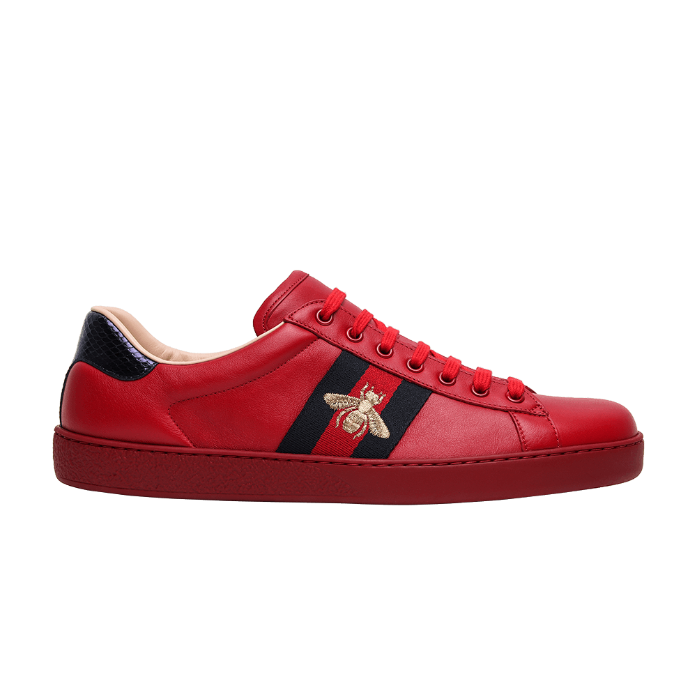 Gucci Ace Embroidered 'Red Bee' - Gucci - 429446 A38G0 6459 | GOAT