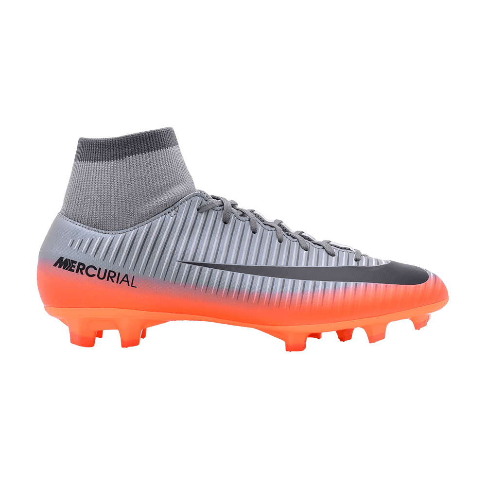 CR7 x Mercurial Victory 6 DF FG   'Grey Metallic Hematite'