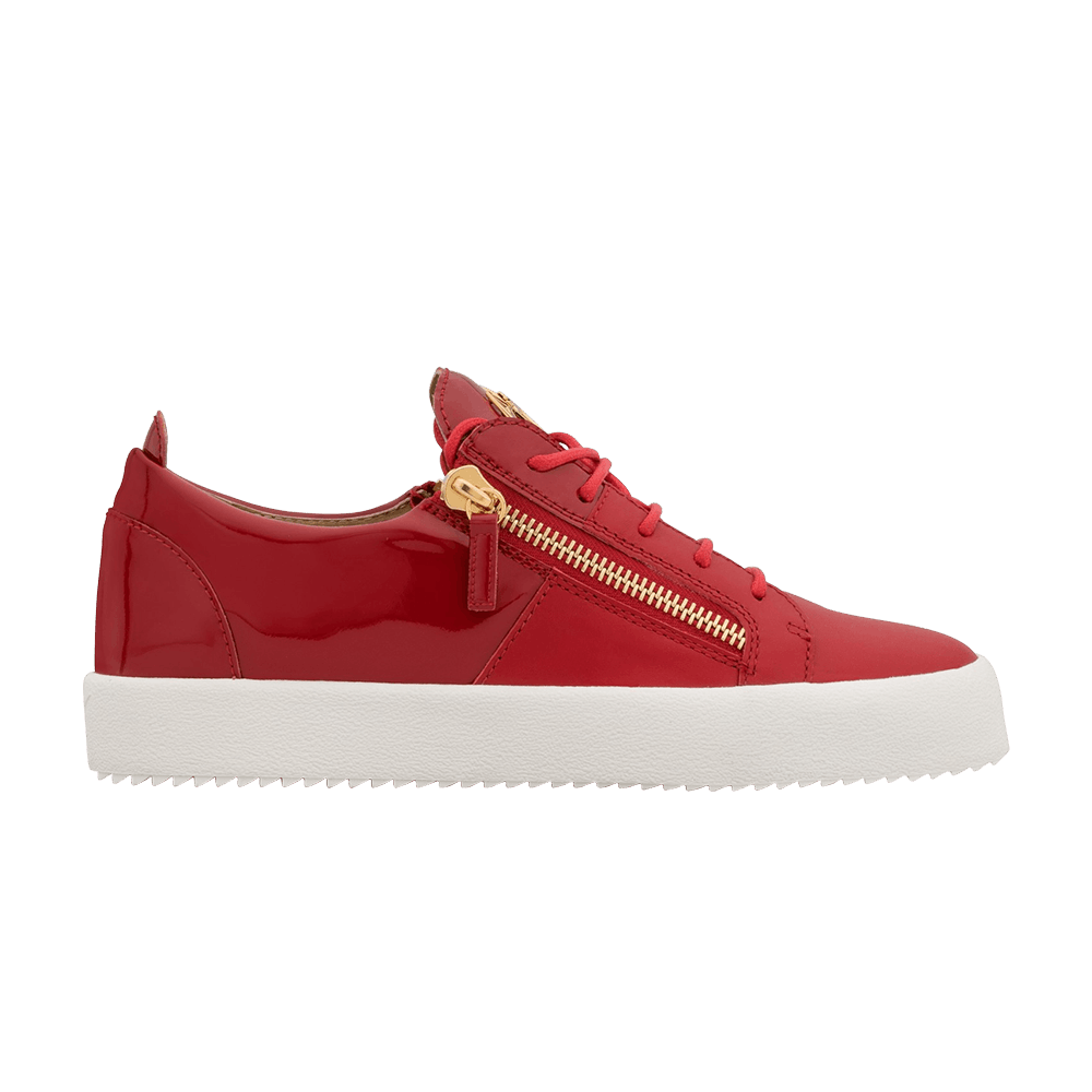 Giuseppe Zanotti London Double Zip Low 'Red'