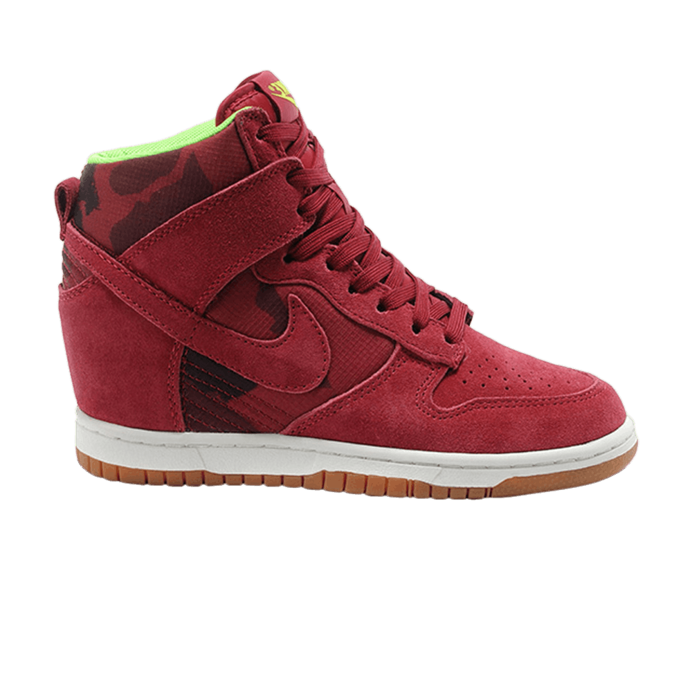 Wmns Dunk Sky Hight Print 'Noble Red'