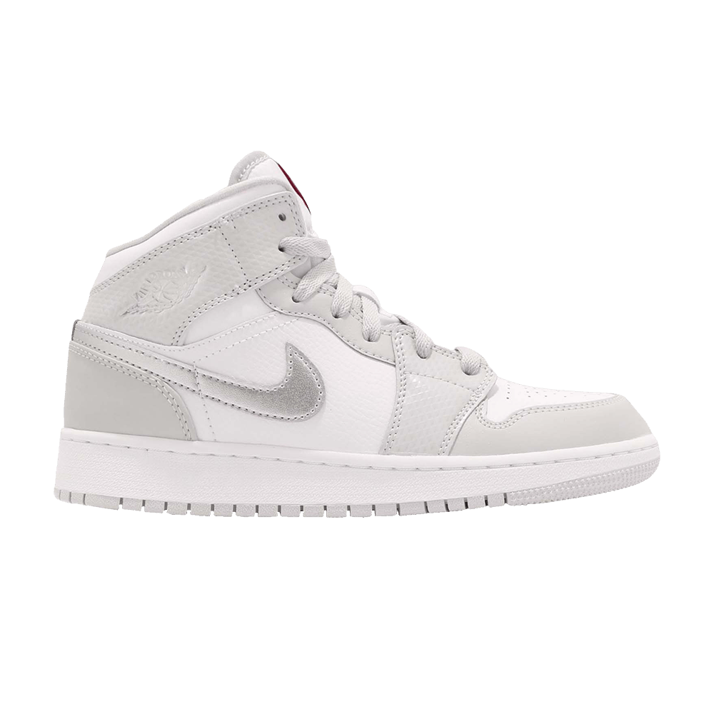 Air Jordan 1 Retro Mid GS 'Grey Fog'