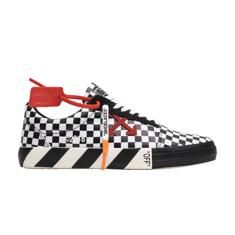 OFF-WHITE Vulc Low Top 'Checkered Black White'