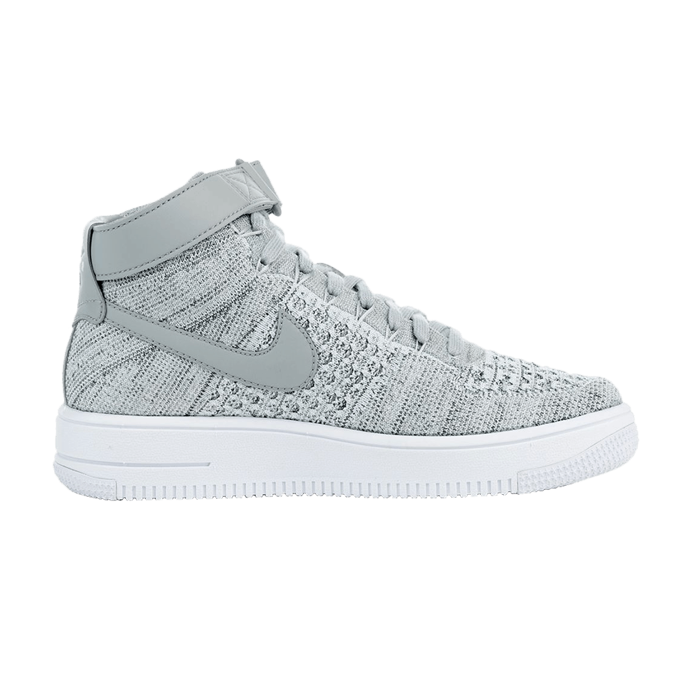 Air Force 1 Ultra Flyknit Mid GS 'Wolf Grey'