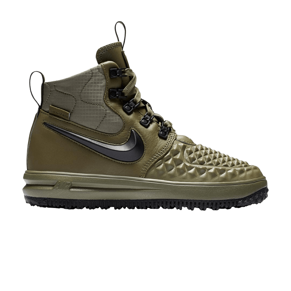 Pre-owned Nike Lunar Force 1 Duckboot '17 Gs 'medium Olive' In Green