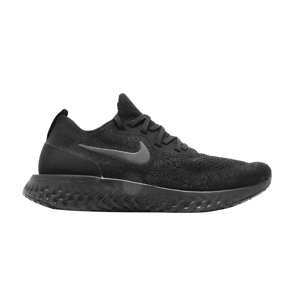 Wmns Epic React Flyknit 'Triple Black'