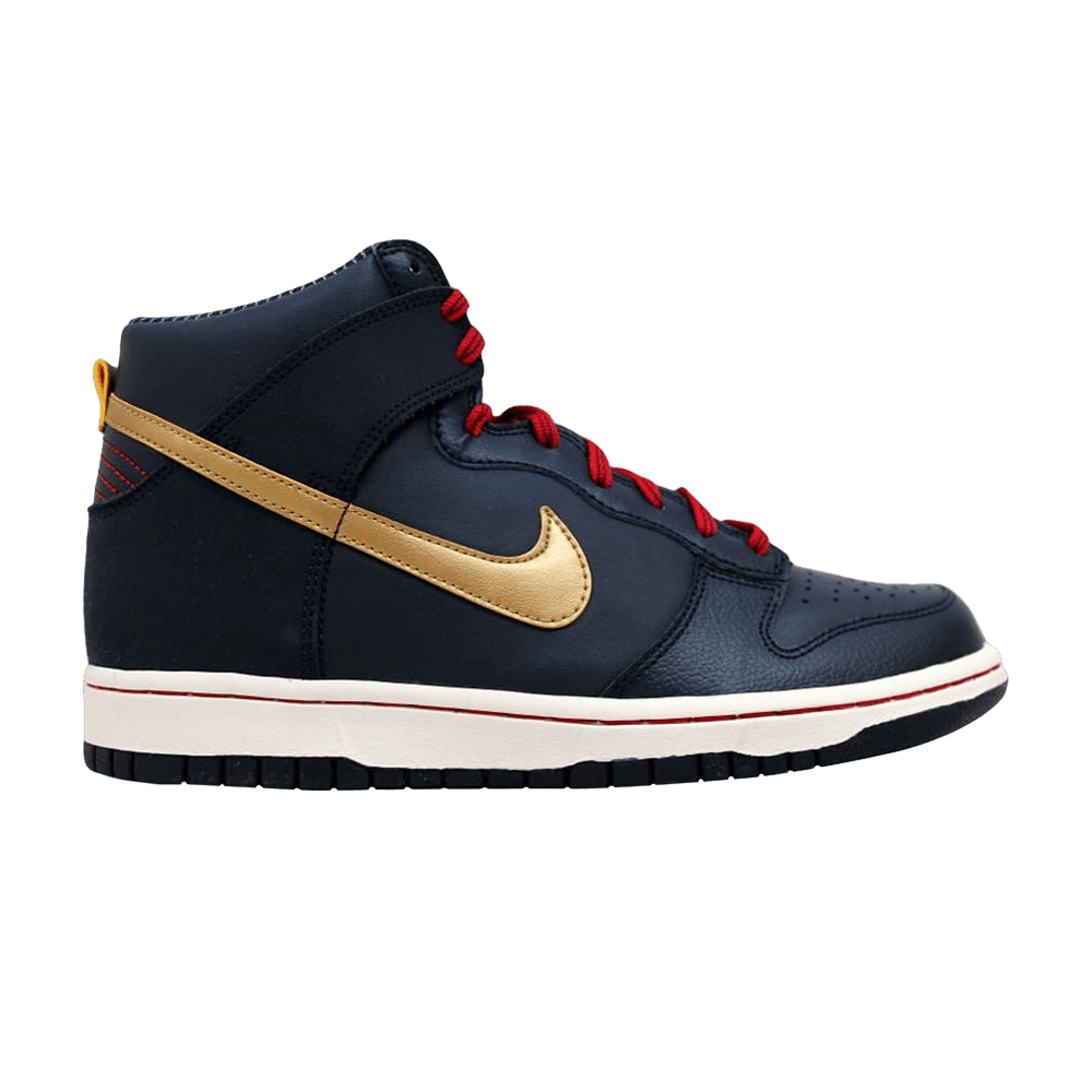 Dunk High GS 'Obsidian Gold'