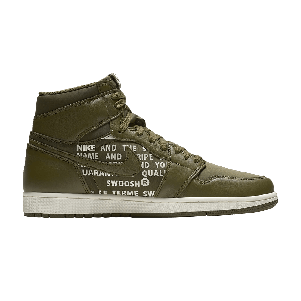 Air Jordan 1 High OG 'Olive Canvas'