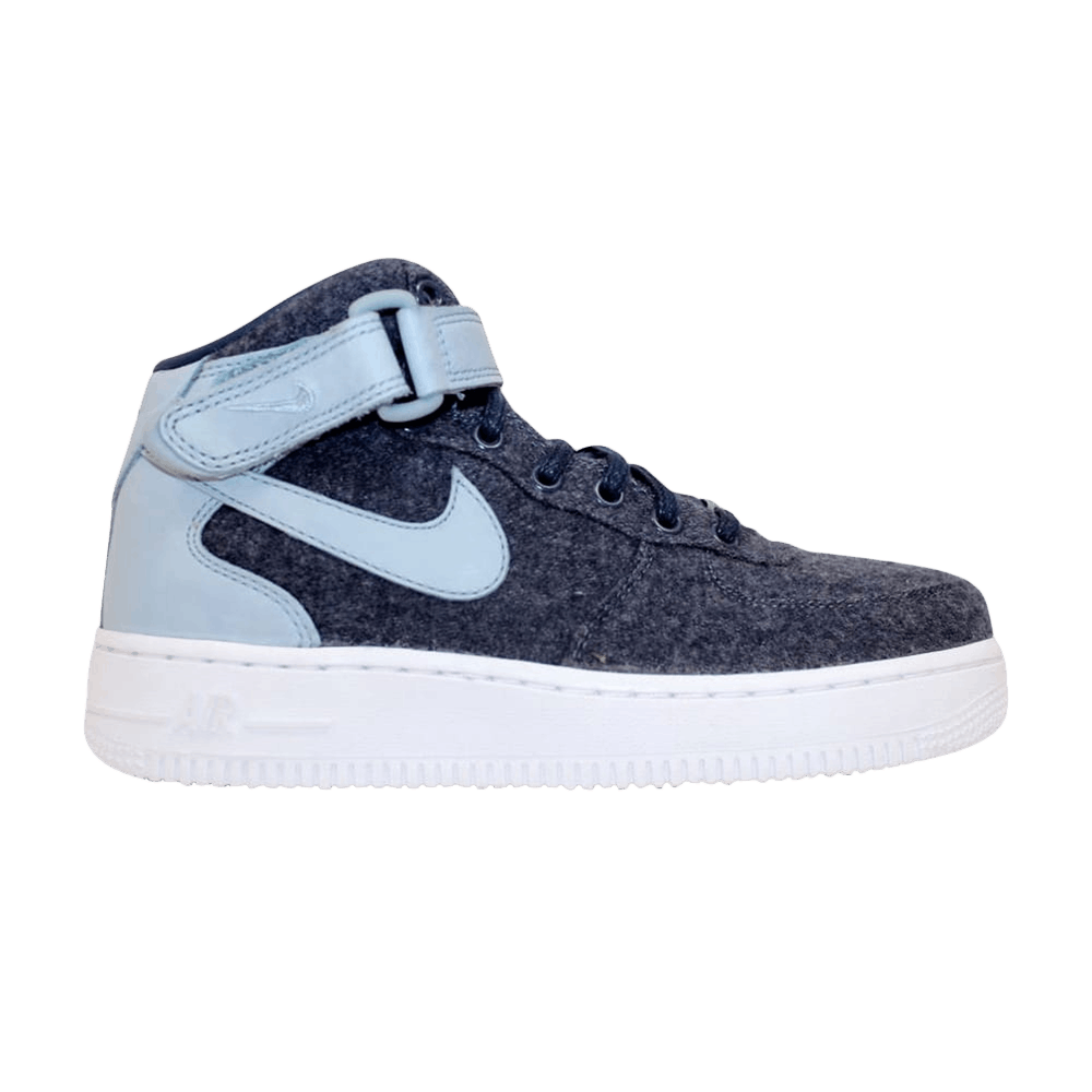 Wmns Air Force 1 '07 Mid PRM 'Midnight Navy'