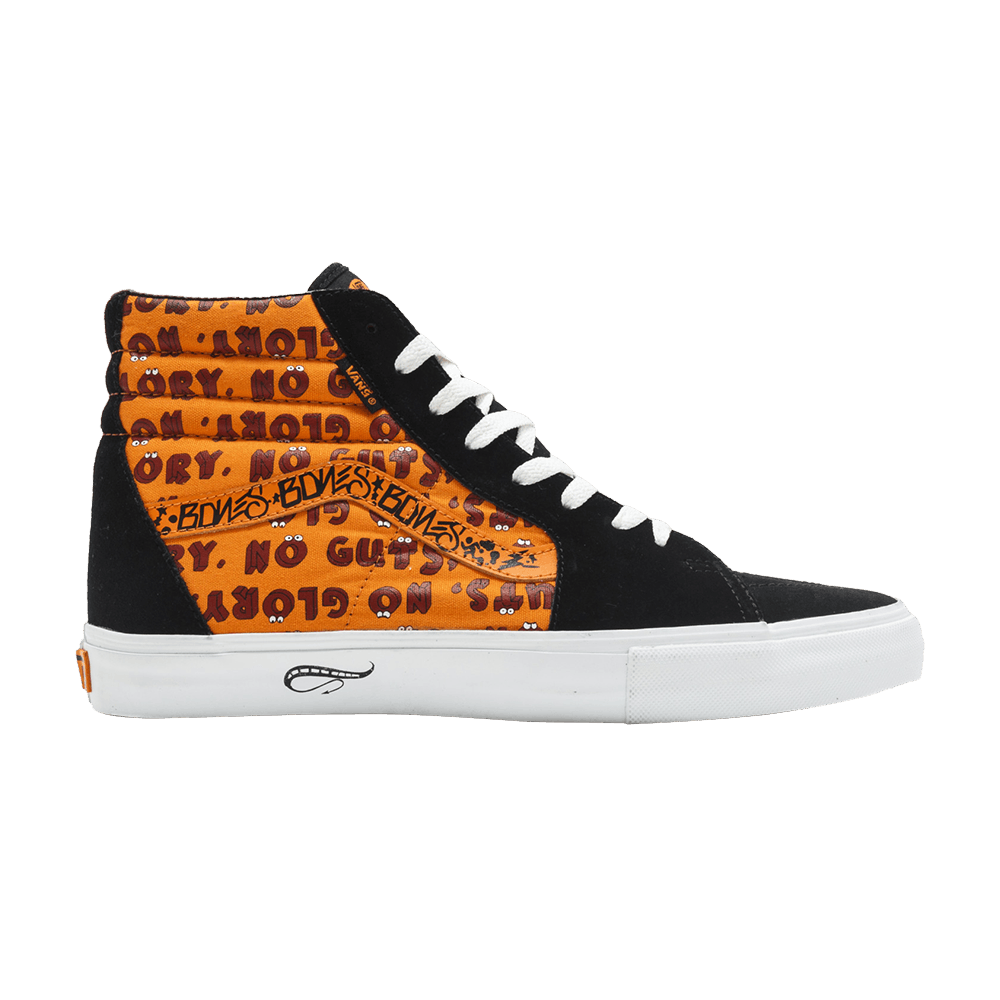 Vans WTAPS x Syndicate Sk8-Hi 'No Guts, No Glory - Orange Popsicle'