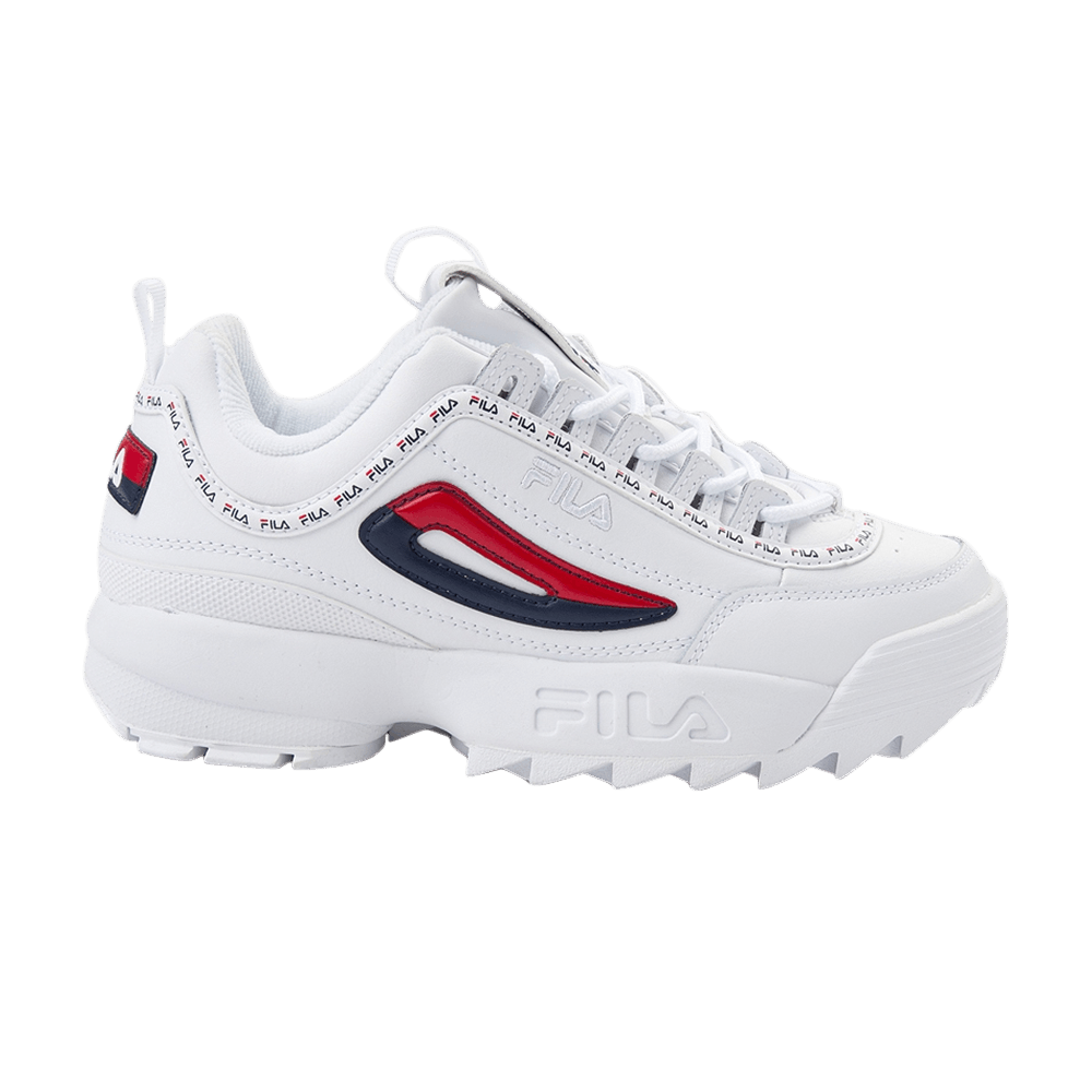 Wmns Disruptor 2 Premium Repeat 'White Navy Red'