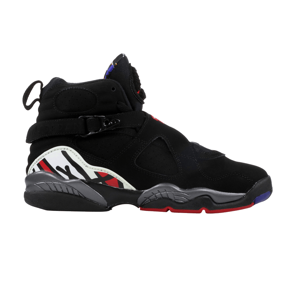 Pre-owned Air Jordan 8 Retro Gs 'playoff' 2007 In Black