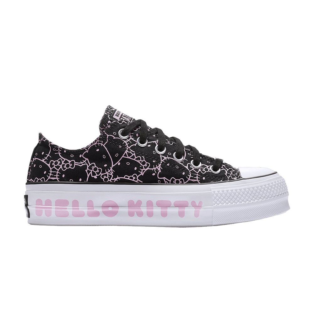 Hello Kitty x Converse Wmns Chuck Taylor All Star Clean Lift Canvas Ox 'Black'