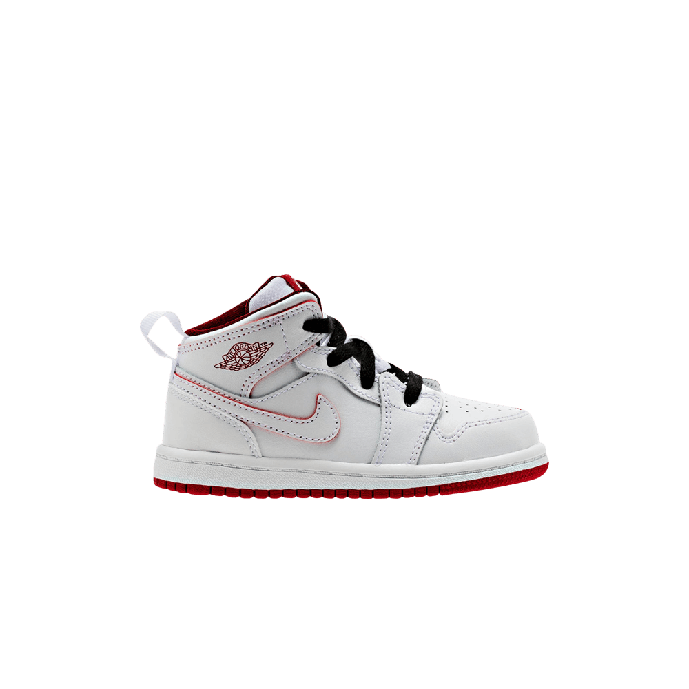 Air Jordan 1 Retro Mid TD 'White Red'