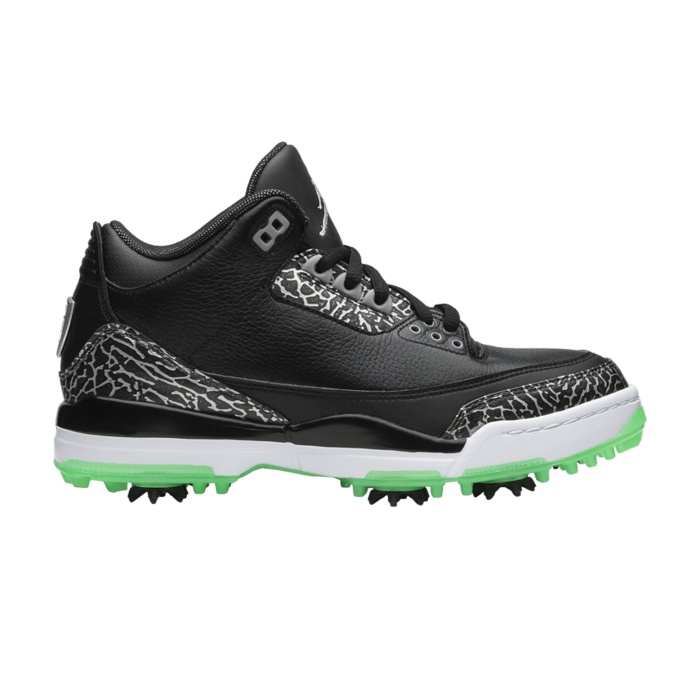 Air Jordan 3 Retro Golf 'Green Glow'