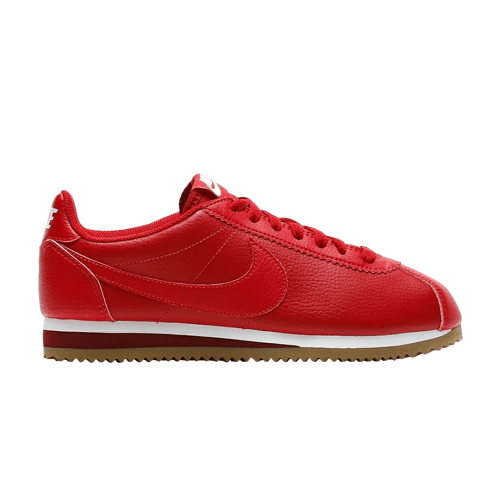 Wmns Classic Cortez Leather 'Gym Red'