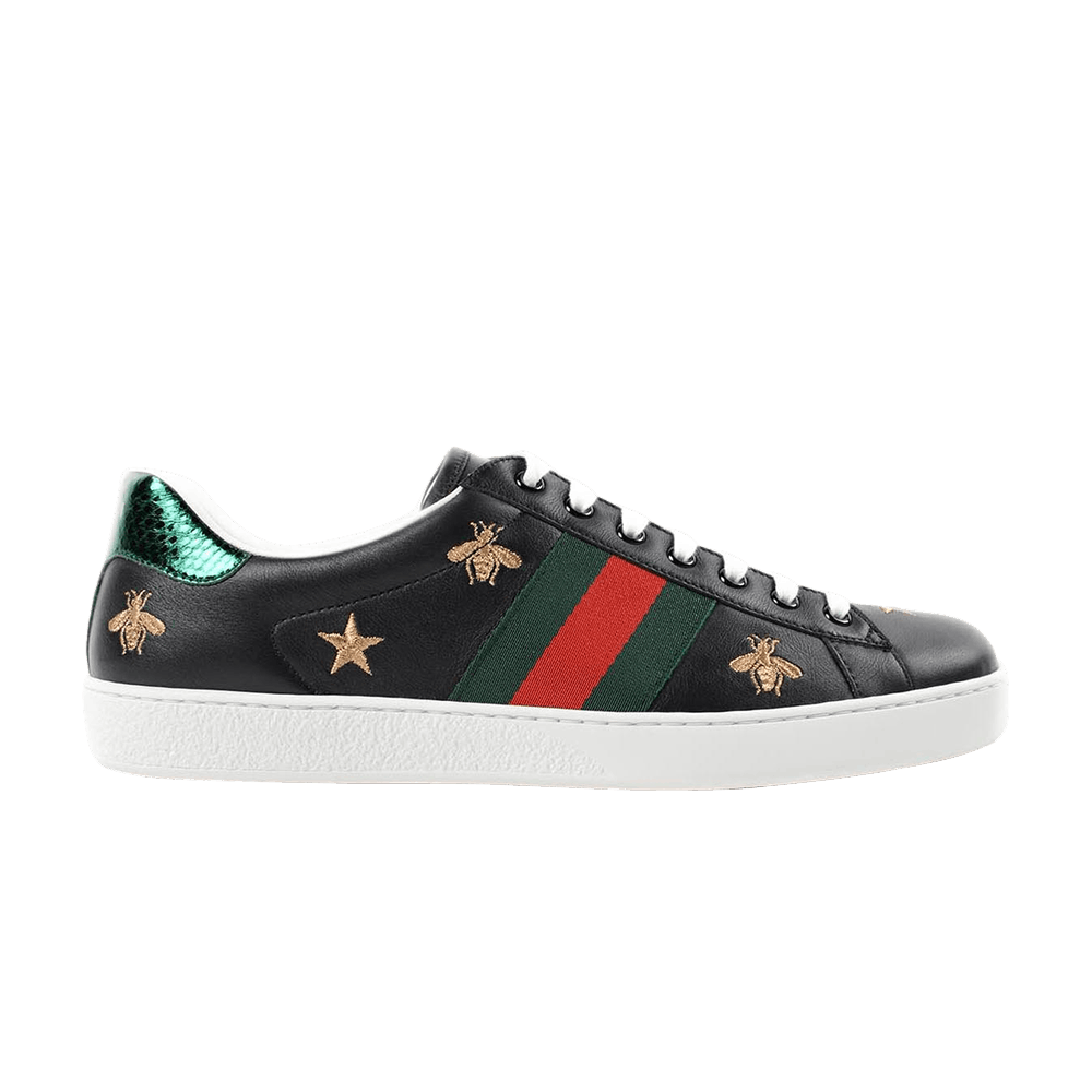 Gucci Ace Embroidered 'Bees and Stars'