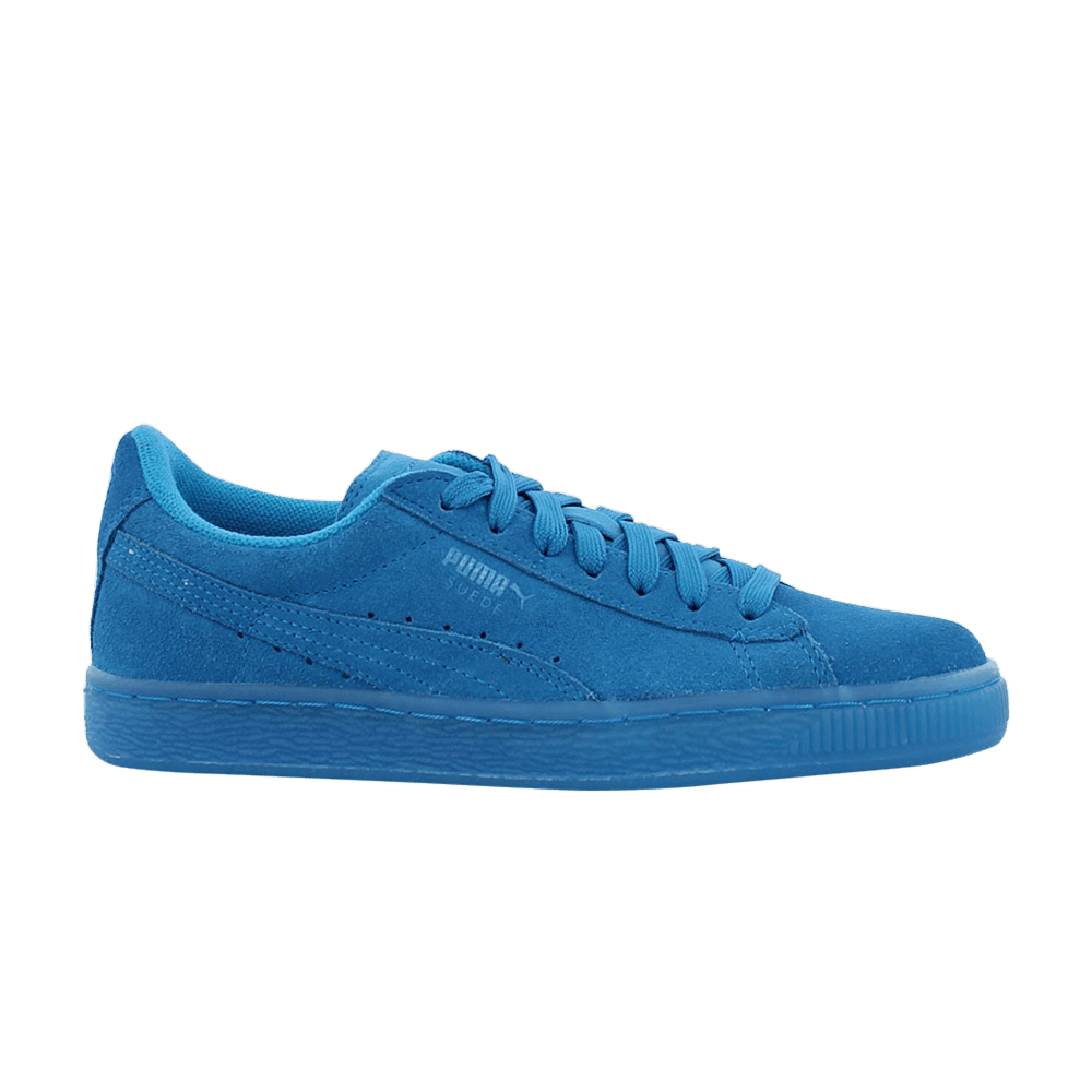 Suede Iced Fluo Jr 'Atomic Blue'