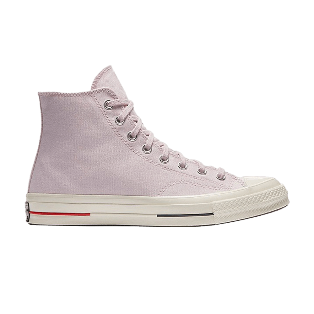 converse chuck 7 heritage court high top barely rose