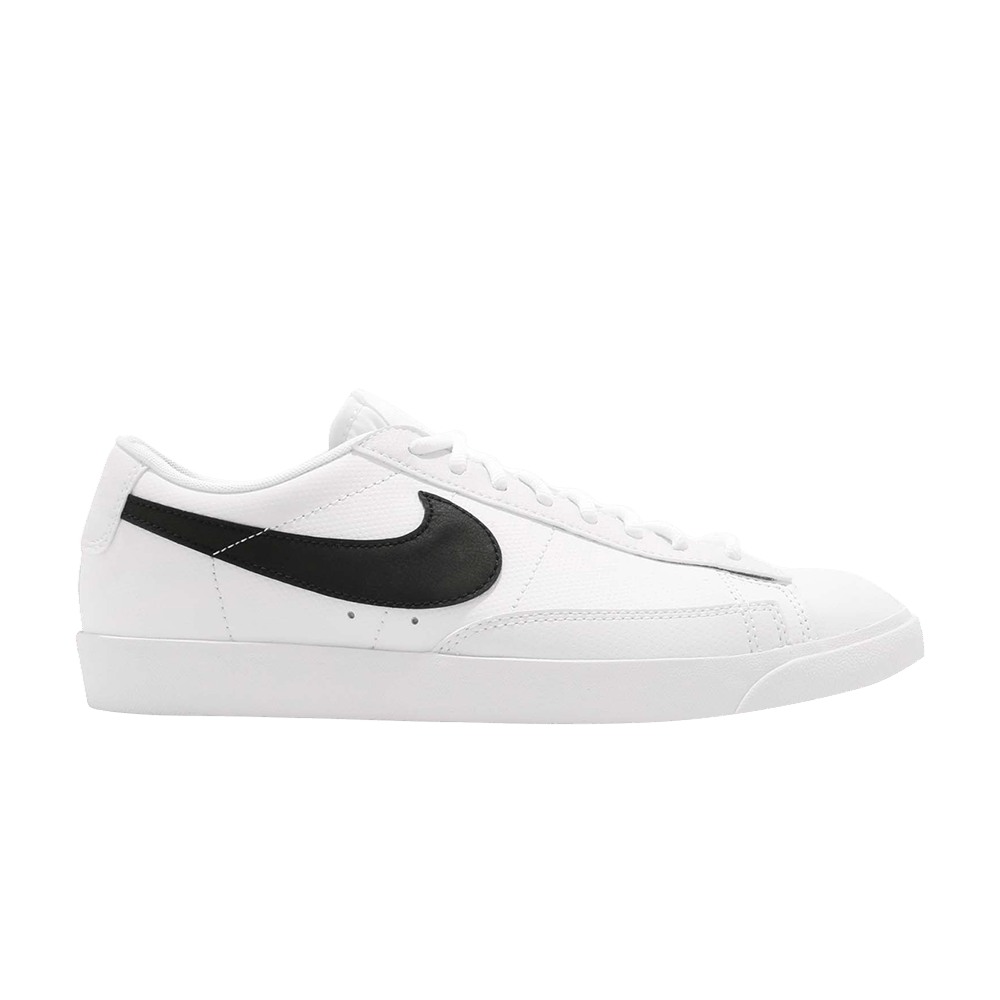 Blazer Low Leather 'White Black'