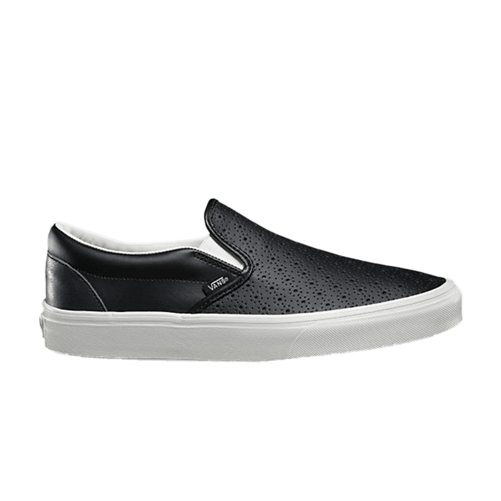 Classic Slip-On Perforated Leather
