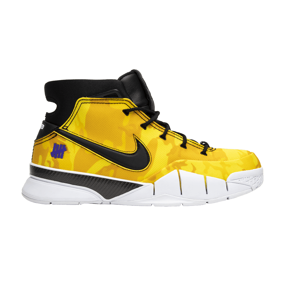 Undefeated X Zoom Kobe 1 Protro Yellow Camo Pe Nike Bv1207 901 Goat