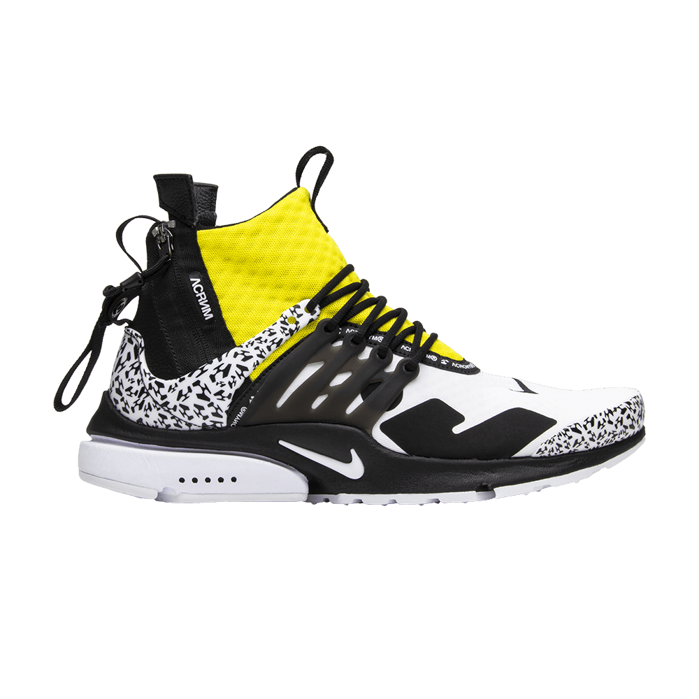 Acronym x Air Presto Mid 'Dynamic Yellow'