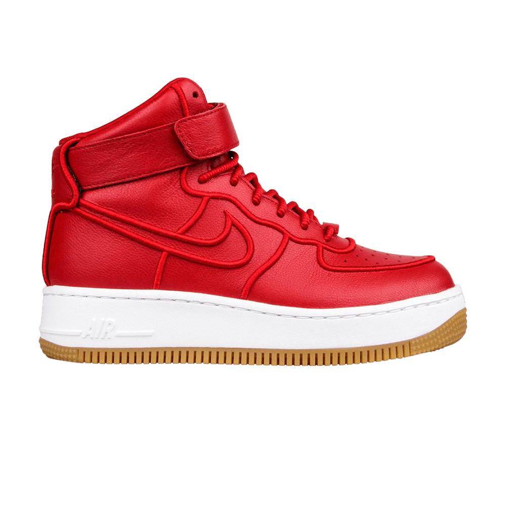 Wmns Air Force 1 Upstep Hi SI 'Gym Red'