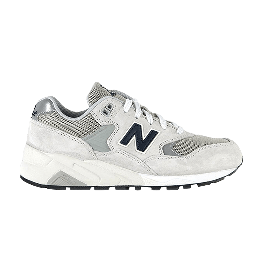 Pre-owned New Balance 580 In Grey