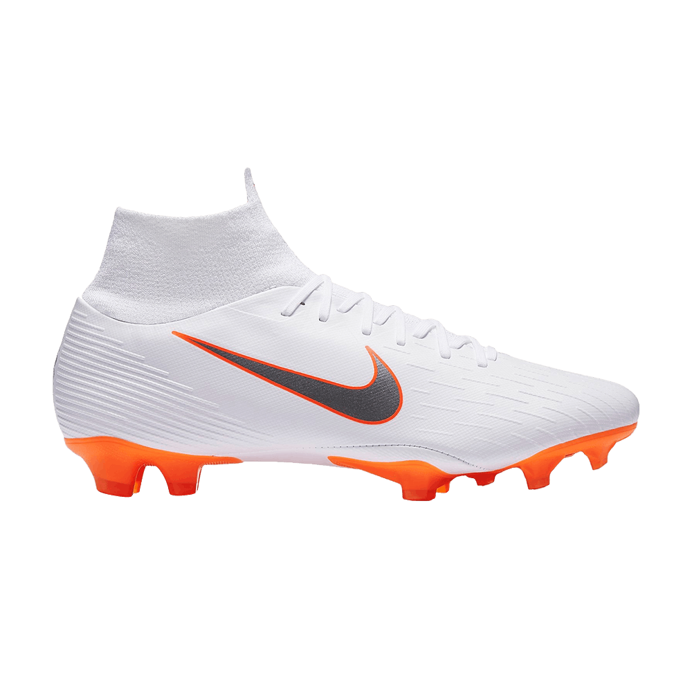 Mercurial Superfly 6 Pro FG 'White Total Orange'