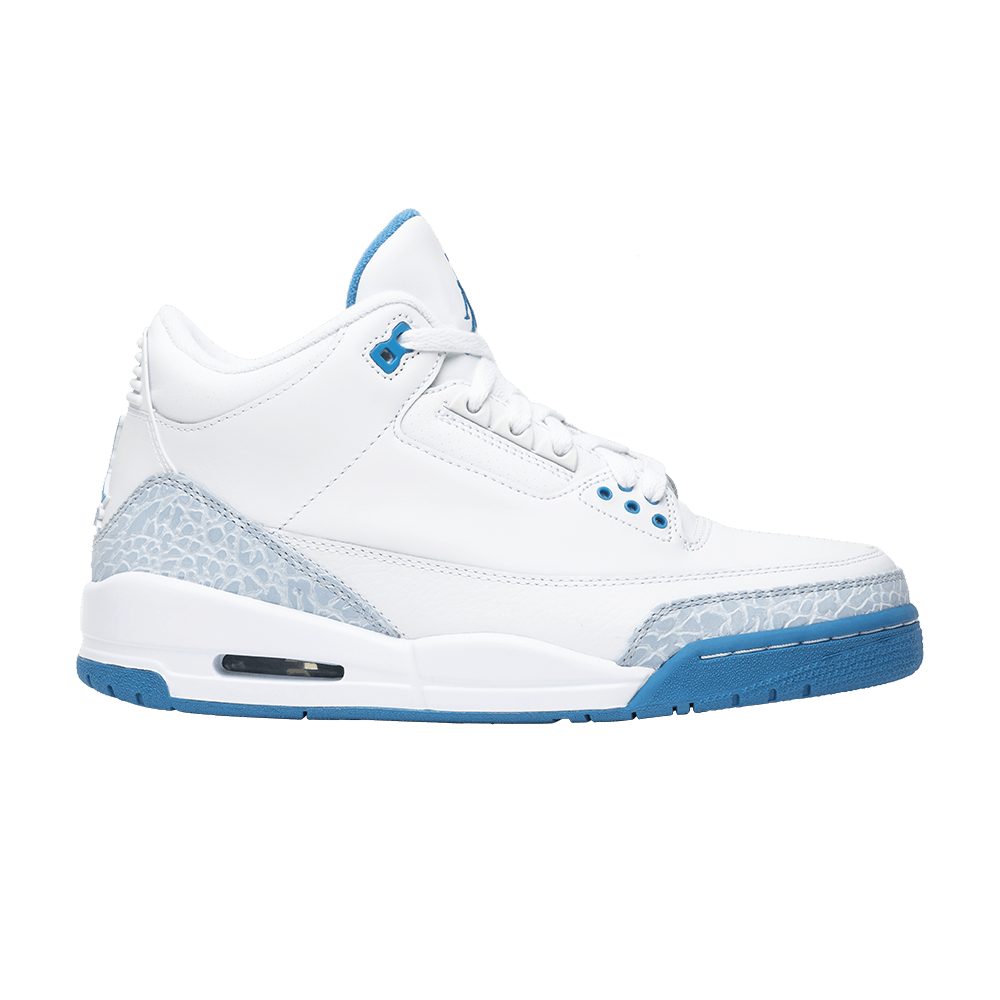 womens air jordan 3 retro harbor blue