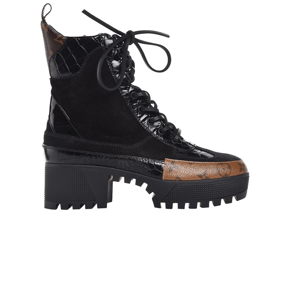 Louis Vuitton Wmns Laureate Platform Dessert Boot 'Black'