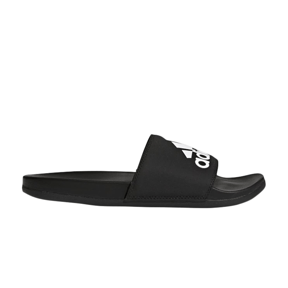 Adilette CloudFoam Plus Slides 'Core Black'